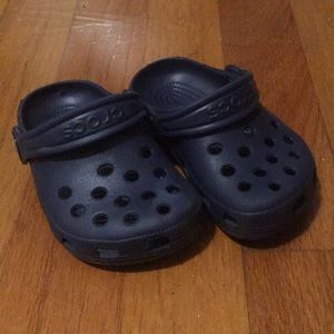 Blue Infant Crocs